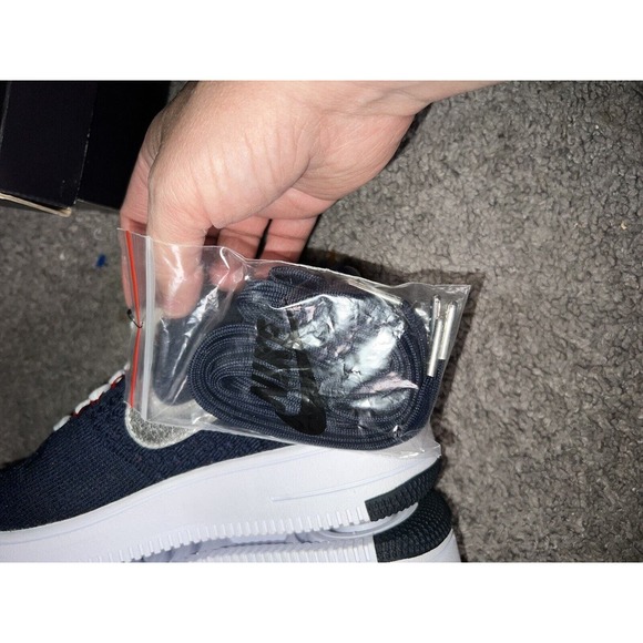 NIKE AF1 ULTRA FLYKNIT LOW RKK ROBERT KRAFT NEW ENGLAND PATRIOTS 5.5 AH8425-400 - Picture 9 of 13